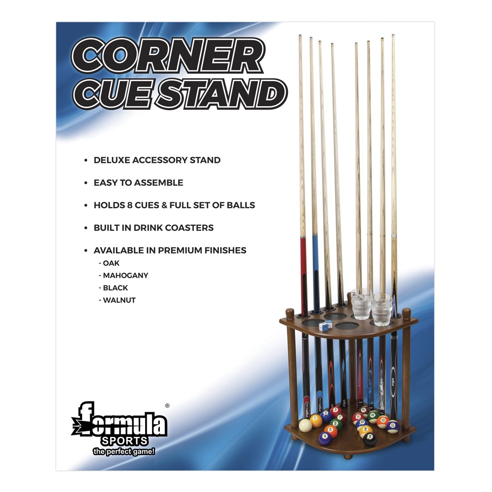 Corner Cue Stand Box LR