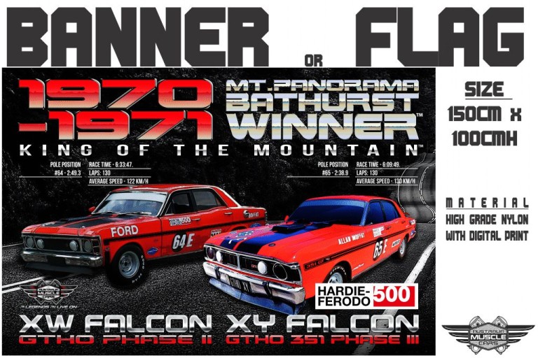 Ford Merchandise Memorabilia Flag Banner Xw Xy Falcon